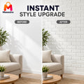 3D Brick Wallpaper Self Adhesive Waterproof Wall Sticker Home Decor