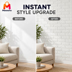 3D Brick Wallpaper Self Adhesive Waterproof Wall Sticker Home Decor