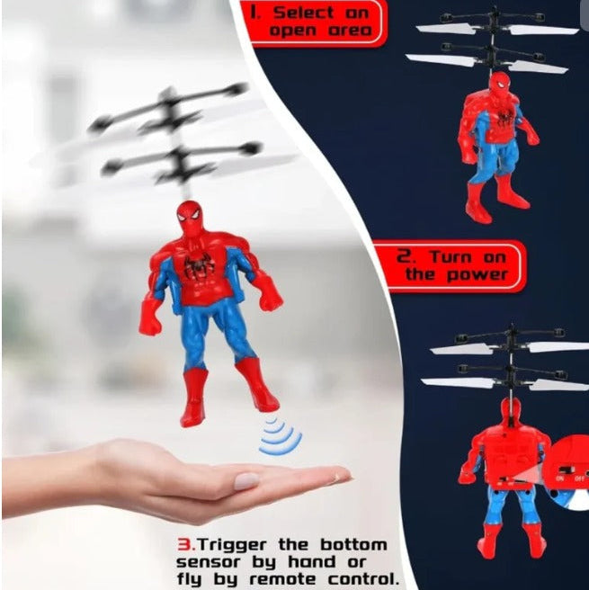 Hand Sensor Marvel Flying Toy Rechargeable Hover Drone Fun For Kids