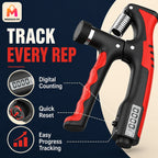 Digital Adjustable Hand Gripper 10–100KG Counter for Forearm Strength Training