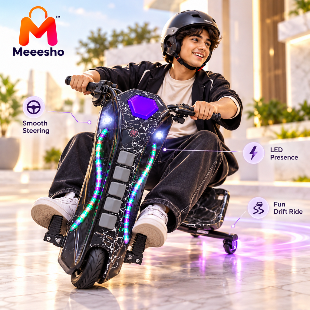 Electric Drift Scooter for Exciting Kids Ride Fun