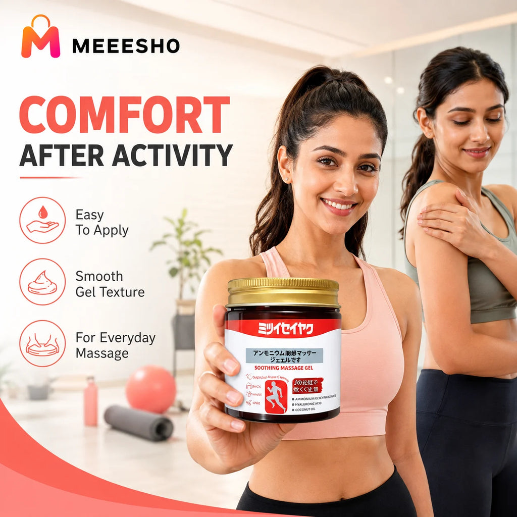 Soothing Joint Massage Ointment for Muscles, Back, Knees and Shoulders