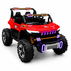 Kids Electric Off-Road Jeep Two-Seater Ride-On Car with LED Lights