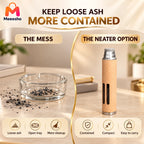 Cleaner Smoking Accessory with Premium Wood Finish