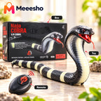 Remote Control Cobra Snake Toy with Realistic Slithering Action