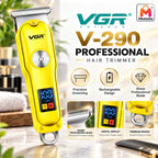 VGR V-290 Professional Hair Trimmer for Sharp Cuts