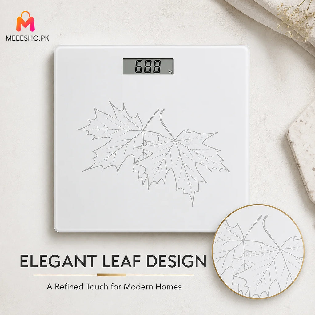 Accurate Digital Weight Scale with Clear Display for Everyday Tracking