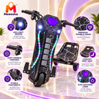 Electric Drift Scooter for Exciting Kids Ride Fun