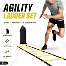 Portable Adjustable Agility Ladder for Speed Football and Sports Training