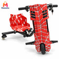 Kids Three-Wheel Electric Drifting Trike With Seat And Footrests Design