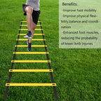 Portable Adjustable Agility Ladder for Speed Football and Sports Training