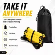 Portable Adjustable Agility Ladder for Speed Football and Sports Training