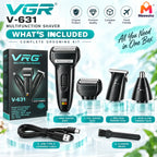 VGR V-631 3-in-1 Multifunction Grooming Kit for Men