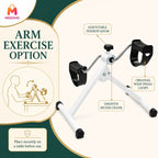 Compact Leg And Arm Fitness Trainer For Home Office Exercise