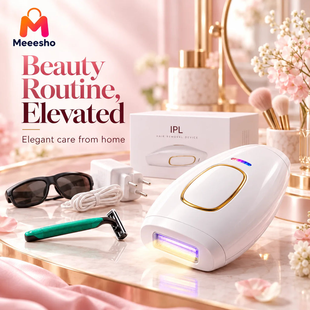 IPL Hair Removal Device Complete Kit for Smooth Skin