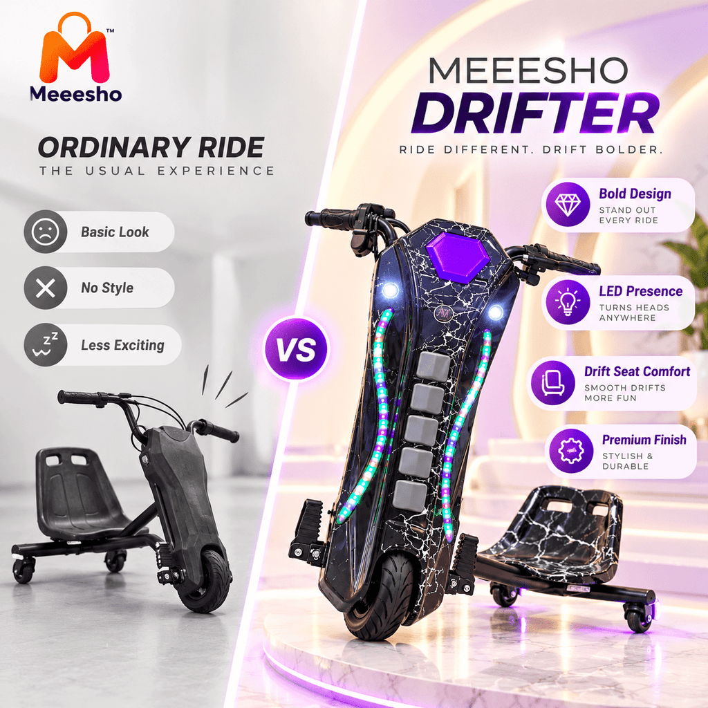 Electric Drift Scooter for Exciting Kids Ride Fun