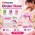 Gentle Manual Breast Pump for Easy Everyday Feeding