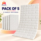 3D Brick Wallpaper Self Adhesive Waterproof Wall Sticker Home Decor