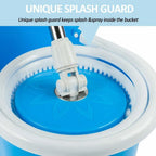 Magic Spin Mop Bucket Stainless Steel Rod Home Cleaning System