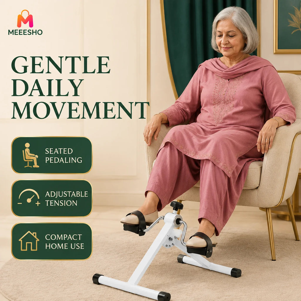 Compact Leg And Arm Fitness Trainer For Home Office Exercise