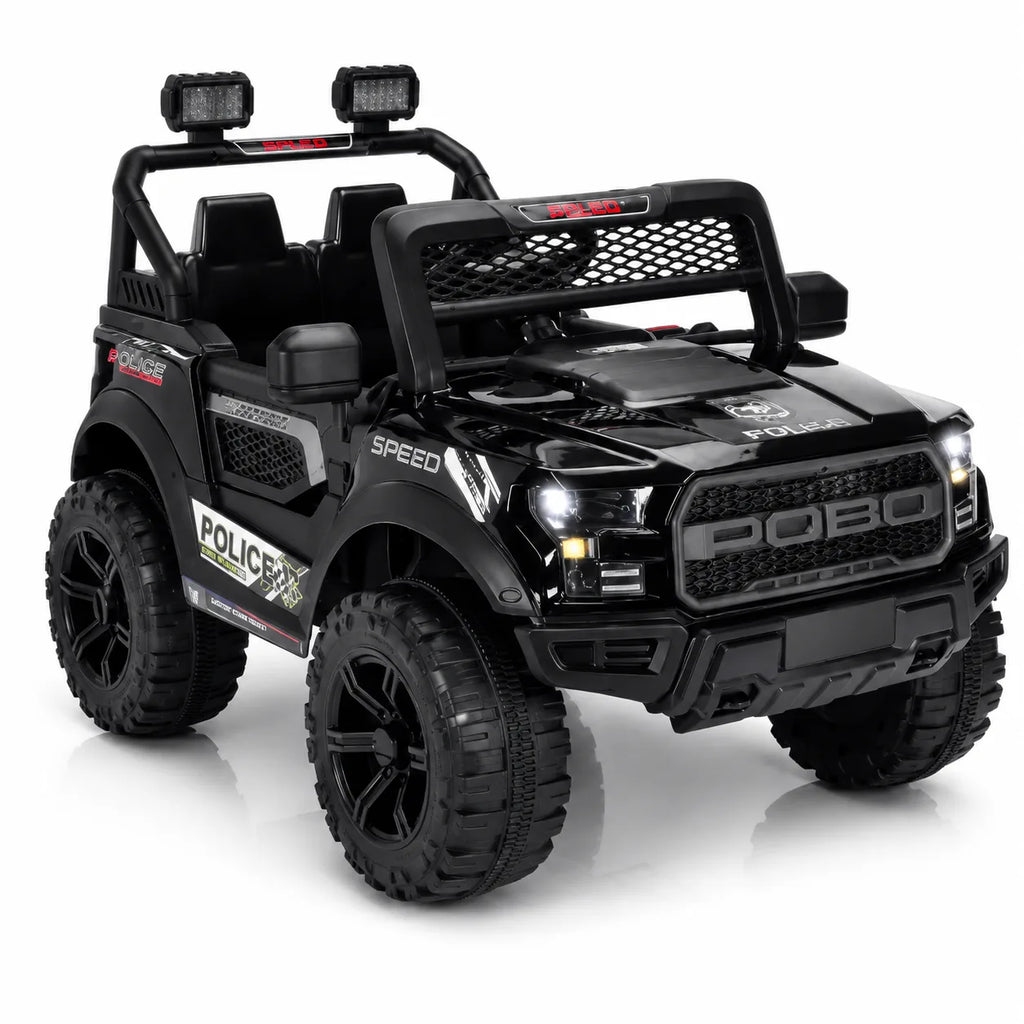 Kids Electric Jeep Ride-On 4x4 Adventure Car with LED Lights