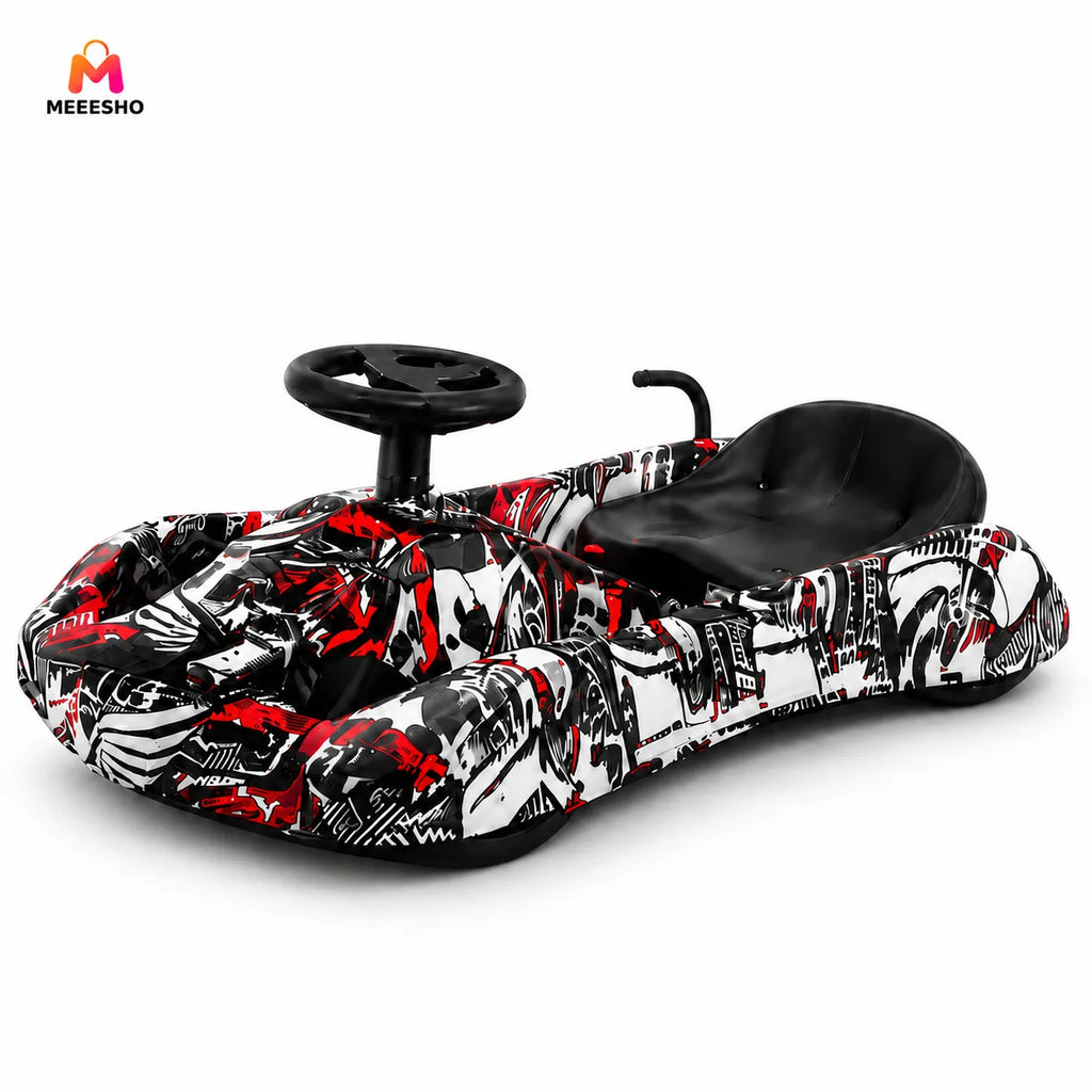 Electric Crazy Go Kart Ride On Car Kids Racing Toy