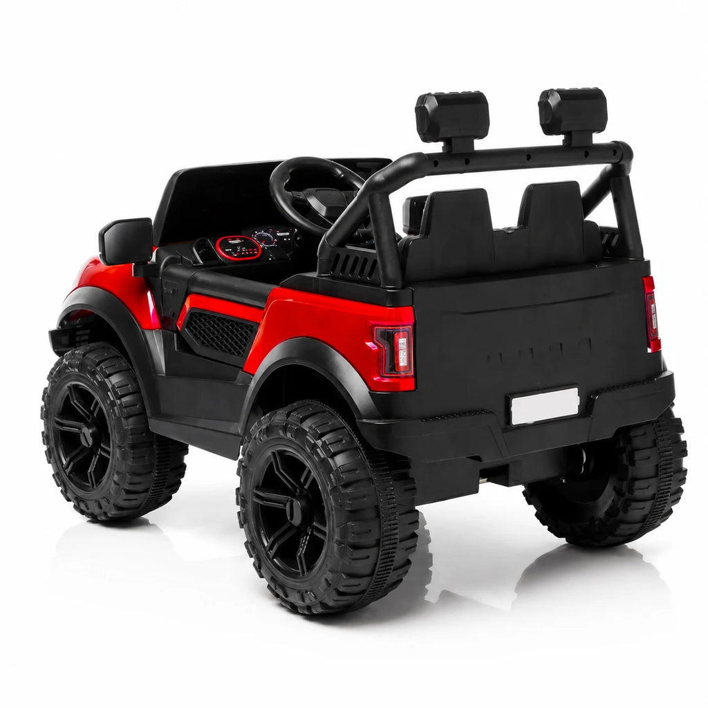 Kids Electric Jeep Rechargeable Ride-On 4x4 Off-Road Vehicle for Children