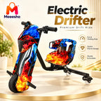 Electric Drift Scooter With Flame Design for Kids