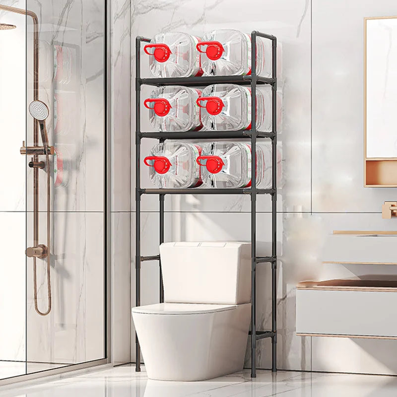 3-Floor Over Toilet Bathroom Storage Rack Organizer Shelf Stand Unit