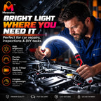 Rechargeable Flexible LED Work Light for Repairs (73 CM)