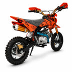 Red Mini Dirt Bike Rugged Off-Road Motorcycle for Young Adventurers