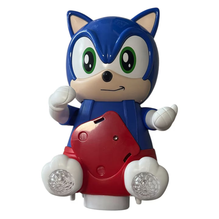 Sonic Interactive Animal Guitar Toy With Lights Sounds Bump Go Action
