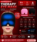 Sleep Mask Gel Ice Headache Migraine Relief Hat Comfortable Hot Cold Therapy Eye Mask Eyeshade Cover Shade Eye Patch Women Men