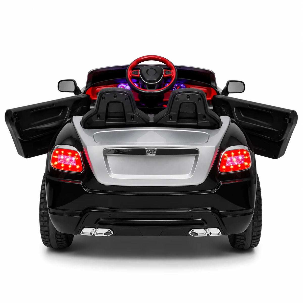 Rolls-Royce-Style Kids Electric Ride-On Luxury Car with Bright LED Lights