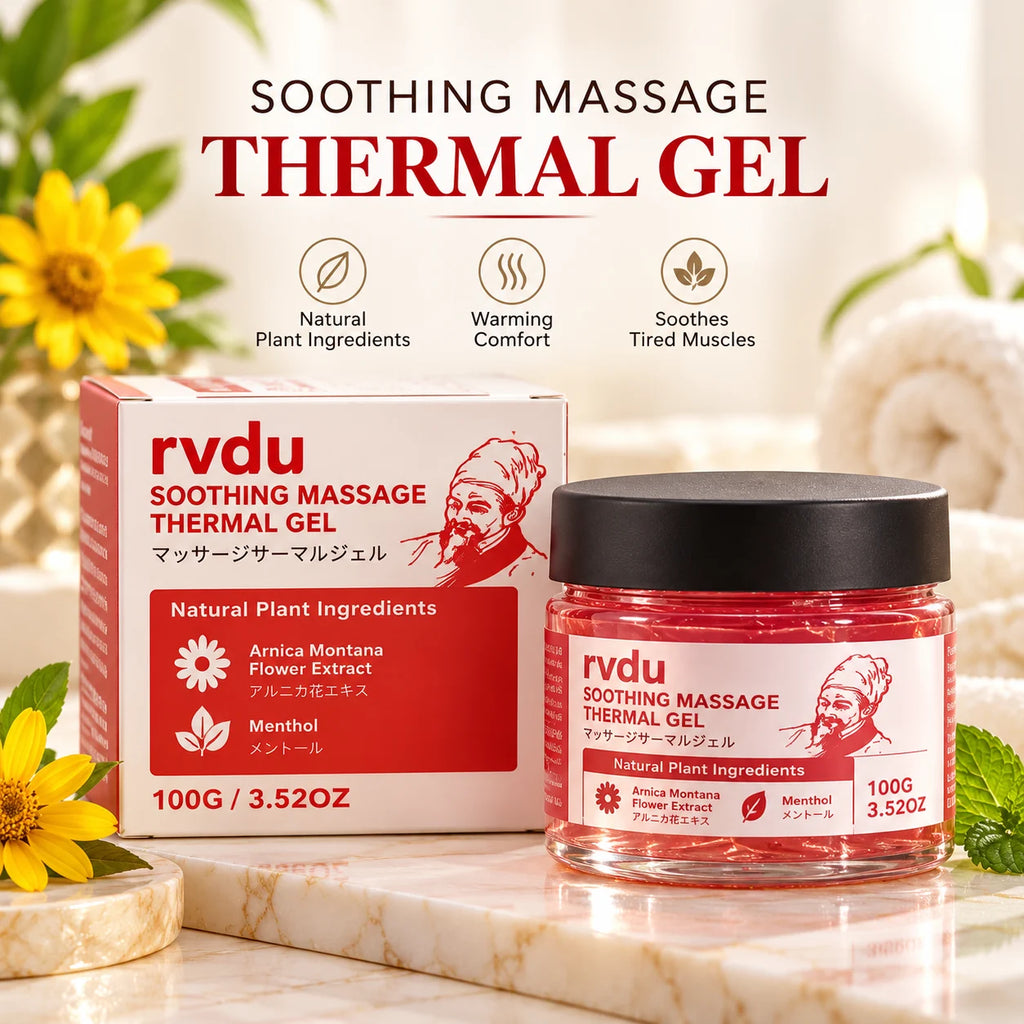 RVDU Soothing Thermal Massage Gel for Body Relief