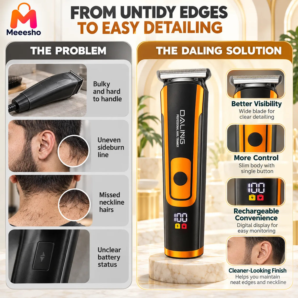 Daling Complete Grooming Kit for Men’s Daily Care
