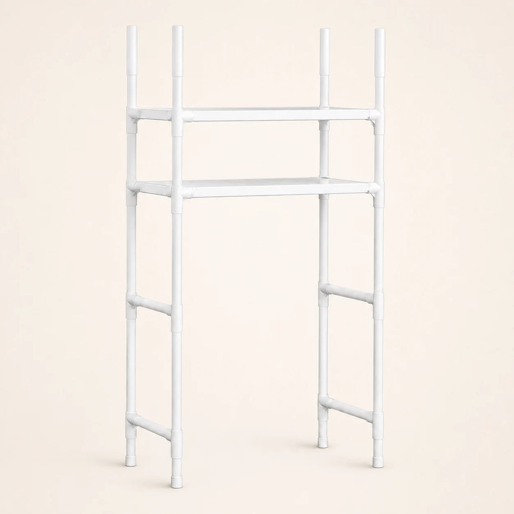 Heavy Duty Washing Machine Rack Adjustable Storage Stand Organizer Shelf