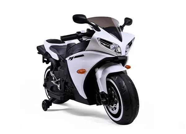 Kids Ride-On Super Sports Bike with LED Lights