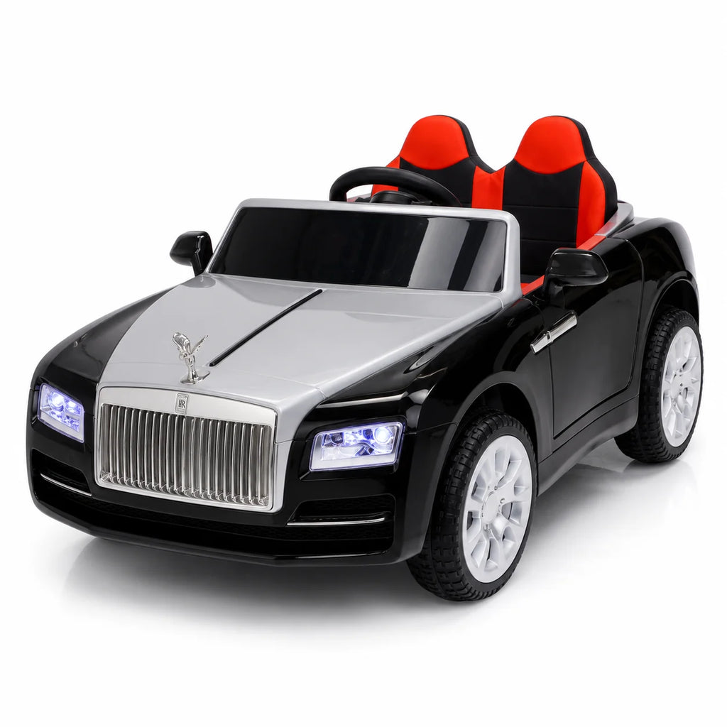 Rolls-Royce-Style Kids Electric Ride-On Luxury Car with Bright LED Lights