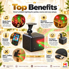 Music Sync Cube Laser Light for Stunning Party Vibes