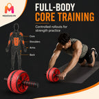 Non-Slip Ab Roller Wheel for Men and Women Core Training