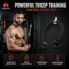 Heavy-Duty Triceps Rope Cable Attachment for Strength Training and Bodybuilding