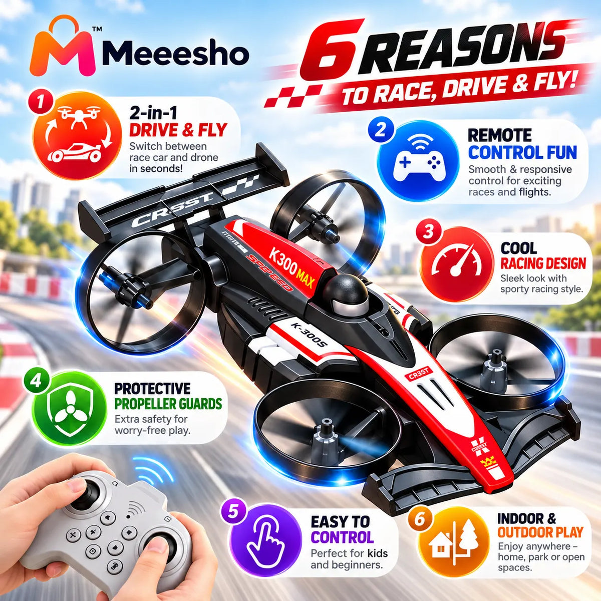 F1 High-Speed RC Racing Drone for Ultimate Flying Fun