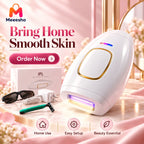 IPL Hair Removal Device Complete Kit for Smooth Skin
