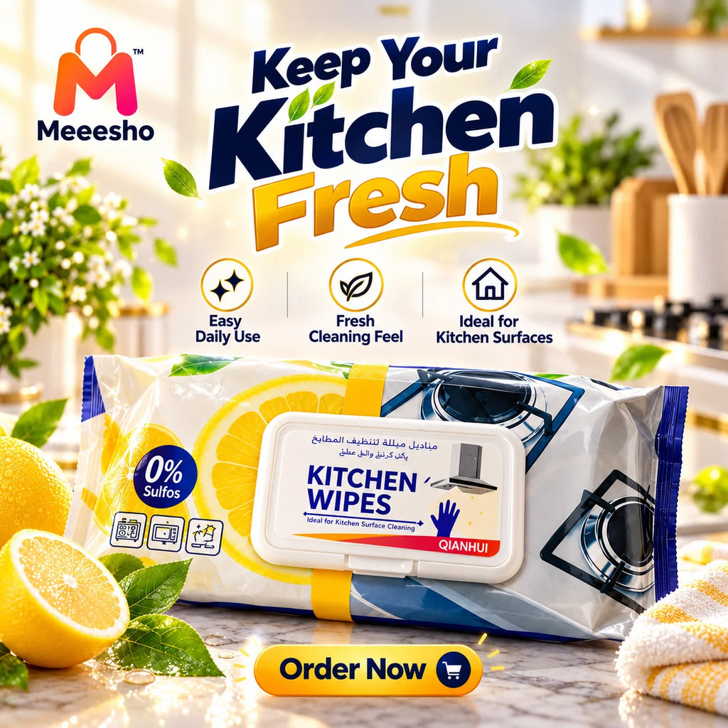 Fresh Kitchen Wipes for Easy Hygienic Daily Cleaning