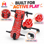 Kids Three-Wheel Electric Drifting Trike With Seat And Footrests Design