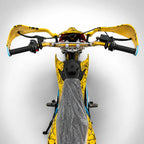 Yellow Mini Dirt Bike Off-Road Racing Pit Bike for Kids