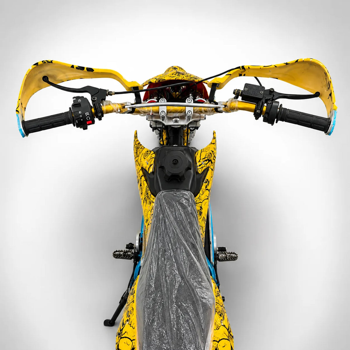 Yellow Mini Dirt Bike Off-Road Racing Pit Bike for Kids