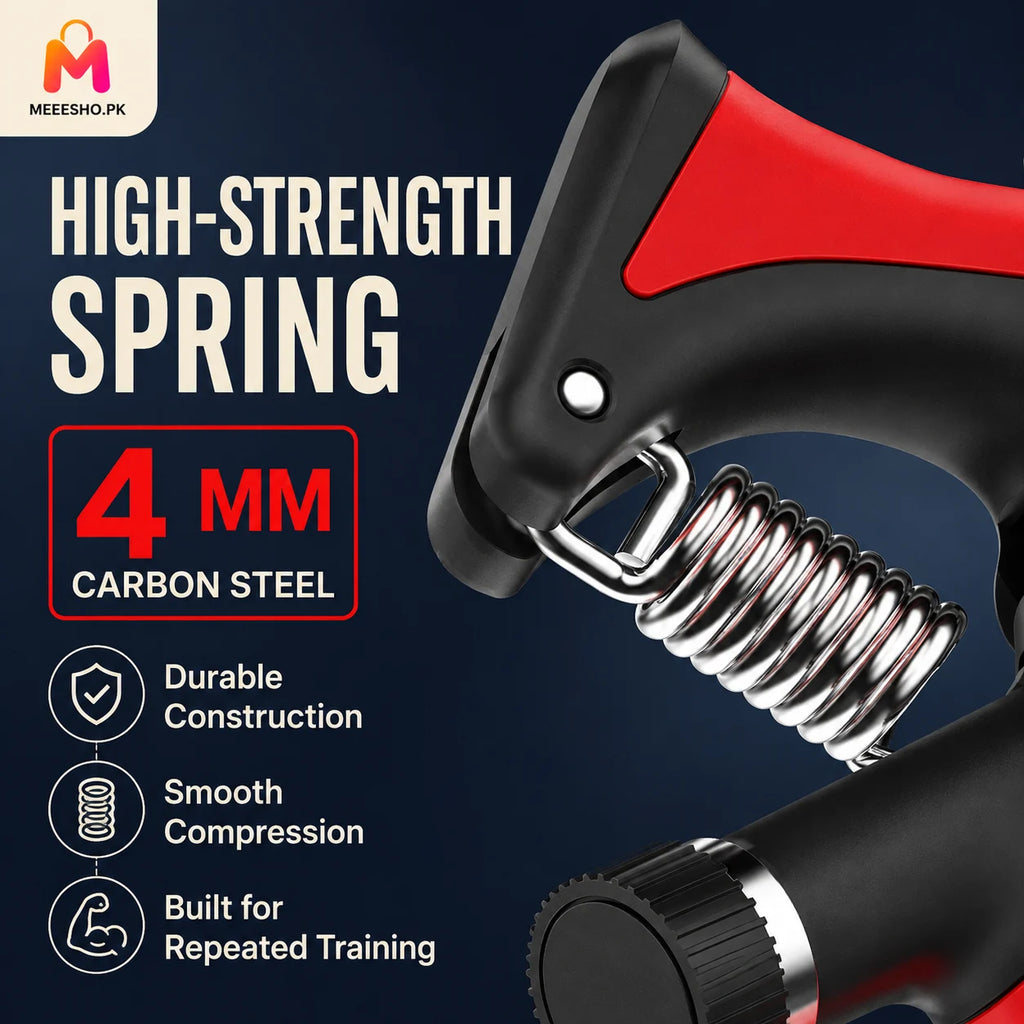 Digital Adjustable Hand Gripper 10–100KG Counter for Forearm Strength Training