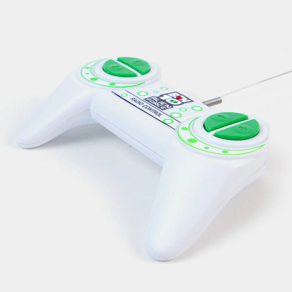 Ben 10 Remote Control Aeroplane LED Flying Toy For Kids